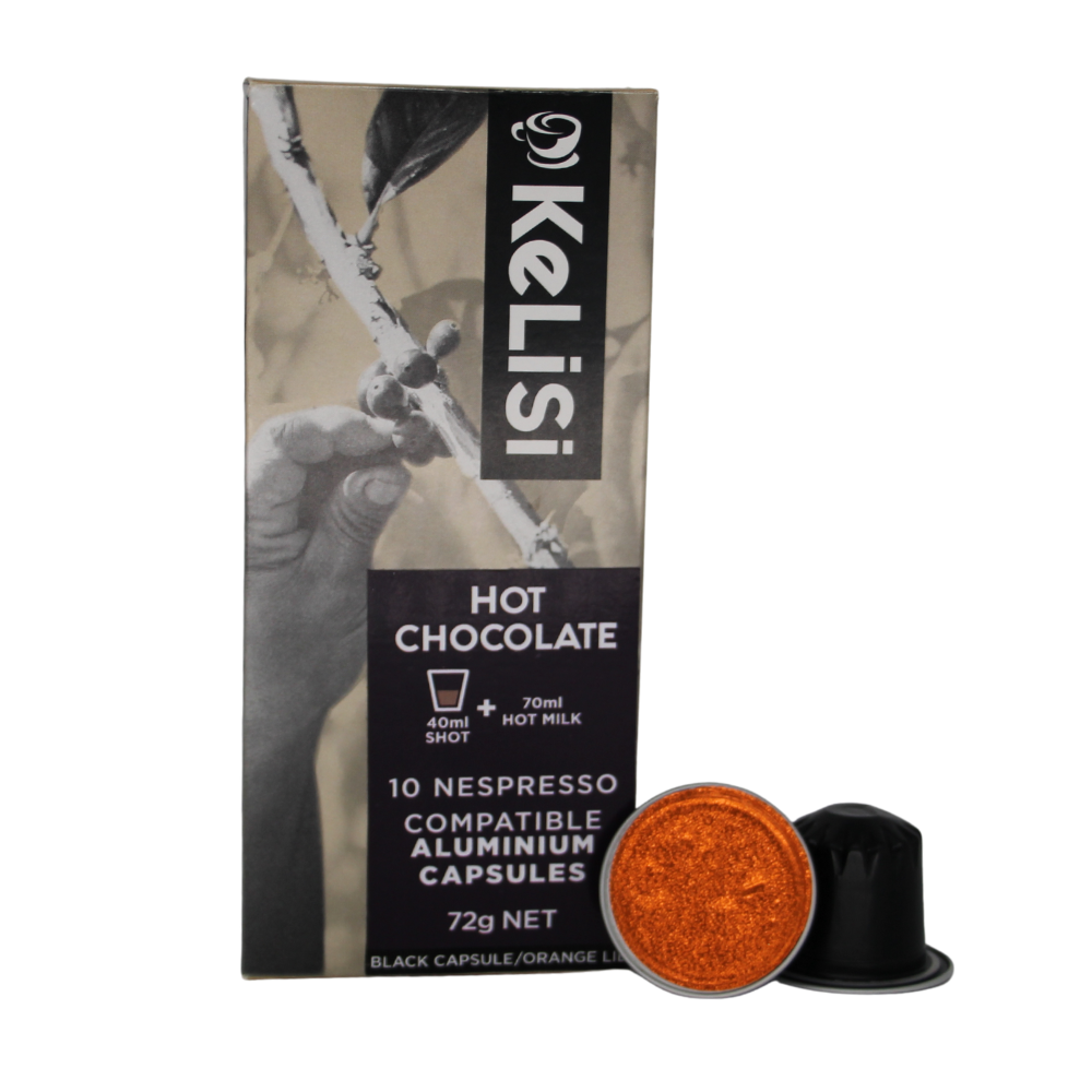 KeLiSi Hot Chocolate | Nespresso Compatible Aluminium Capsules