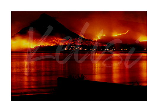 Noordhoek Fire by Brenton Geach