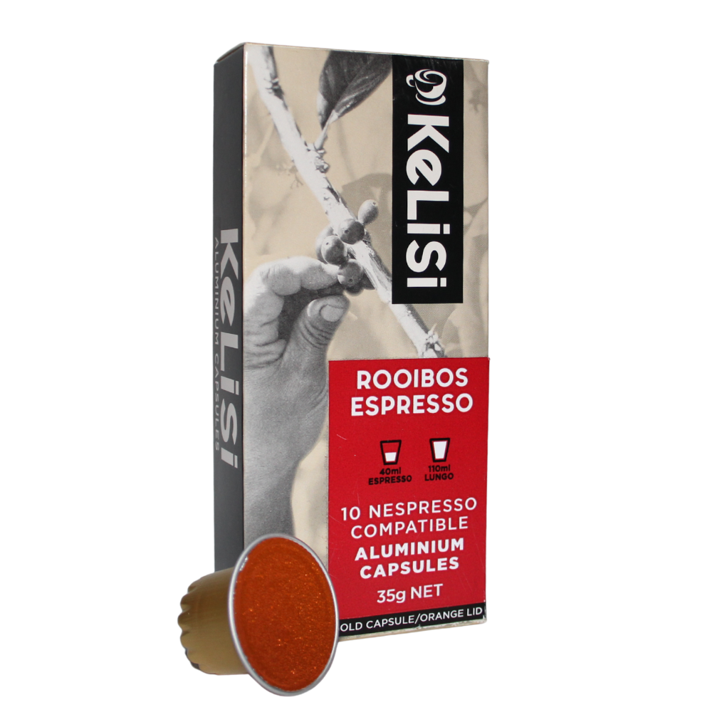 KeLiSi Rooibos Espresso | Nespresso Compatible Aluminium Tea Capsules