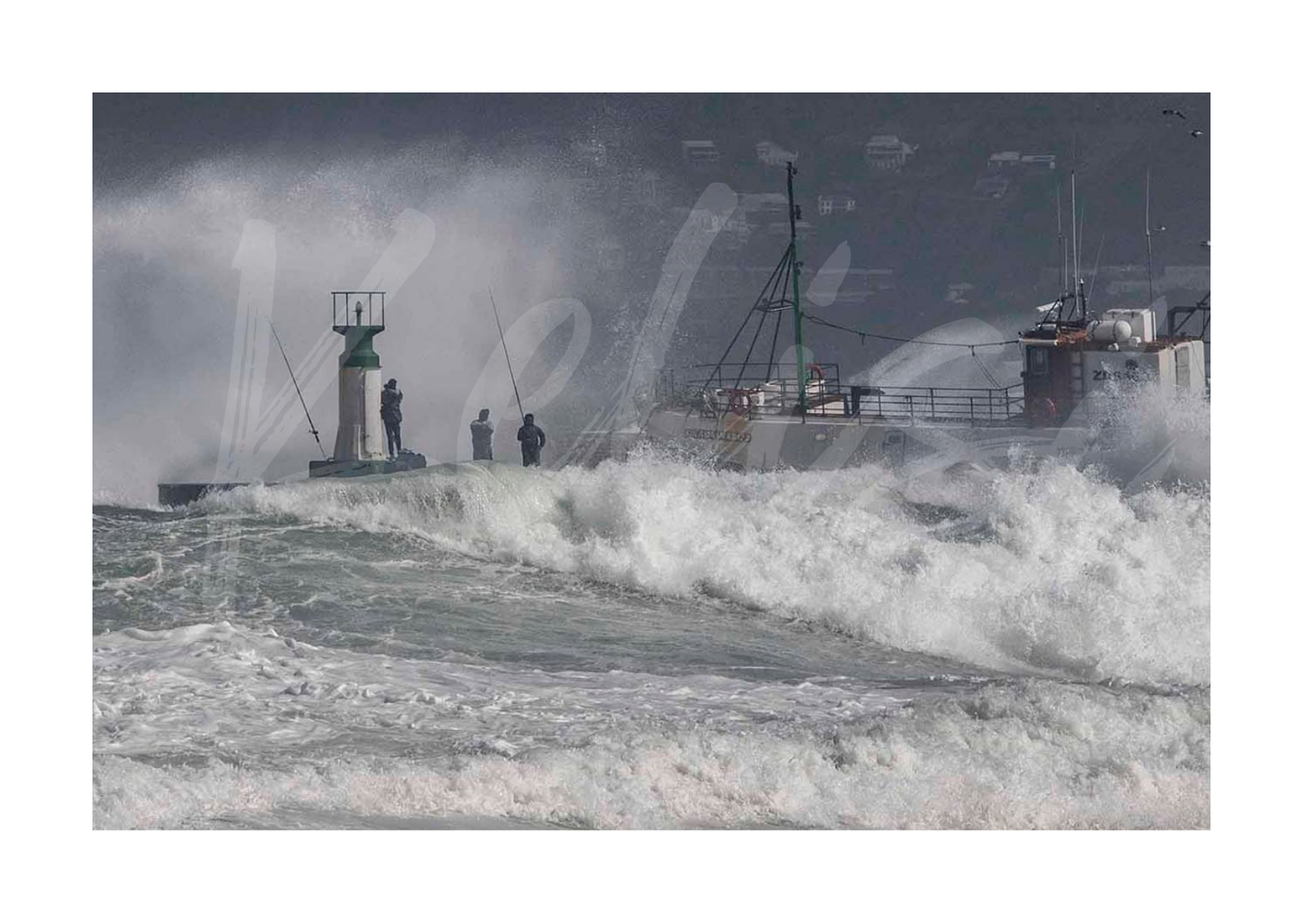 Kalk Bay Fishermen by Brenton Geach