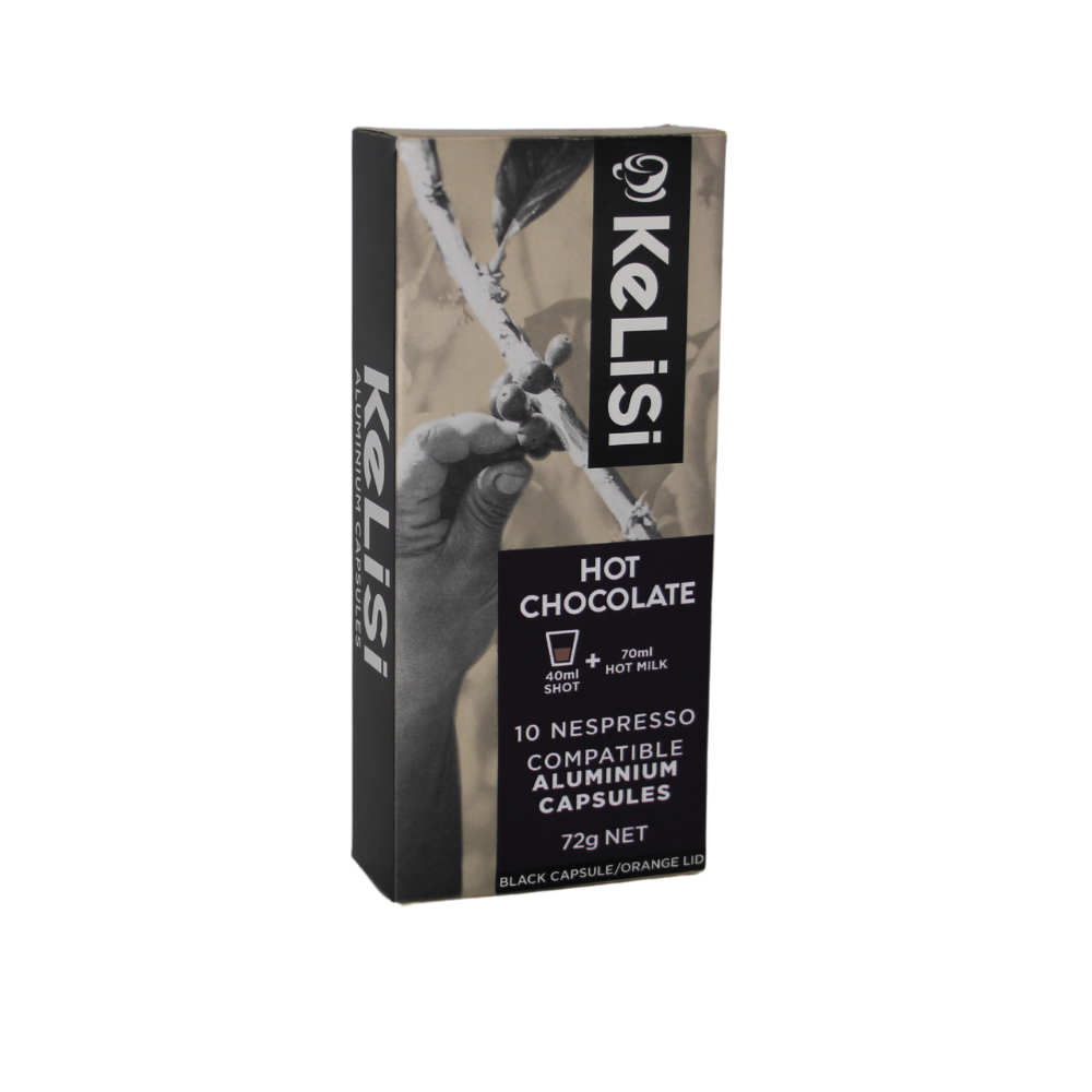 Easy to Use Kelisi Hot Chocolate in a capsule
