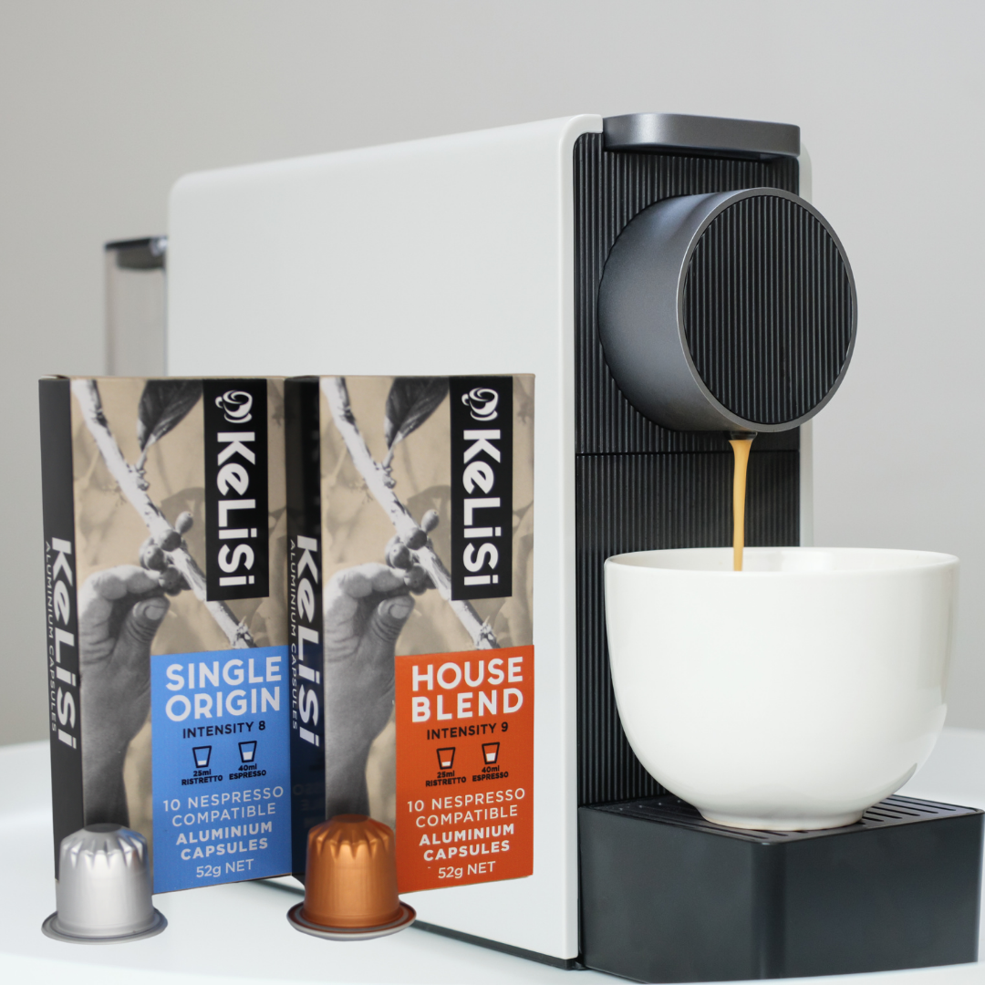 KeLiSi Single Origin | Nespresso Compatible Aluminium Coffee Capsules