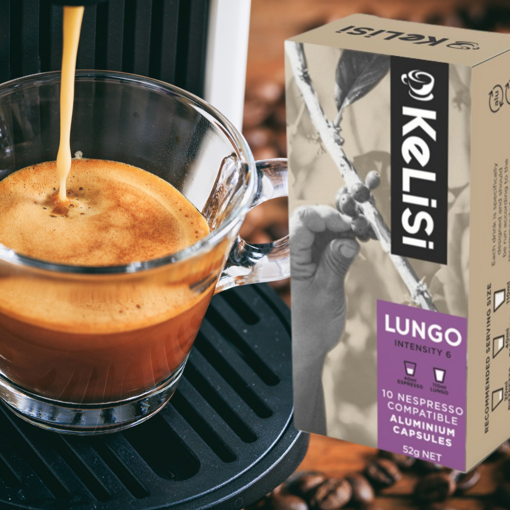 KeLiSi Lungo | Nespresso Compatible Aluminium Coffee Capsules