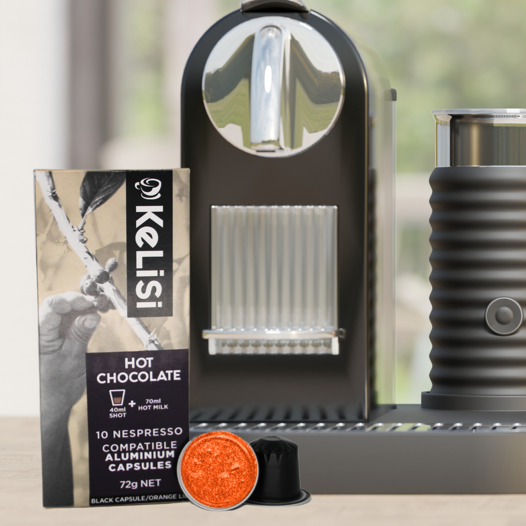 KeLiSi Hot Chocolate | Nespresso Compatible Aluminium Capsules