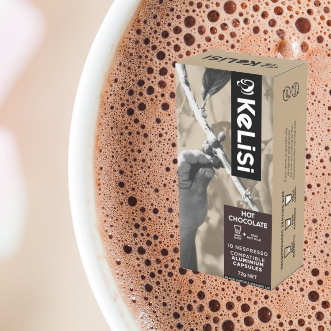 KeLiSi Hot Chocolate | Nespresso Compatible Aluminium Capsules