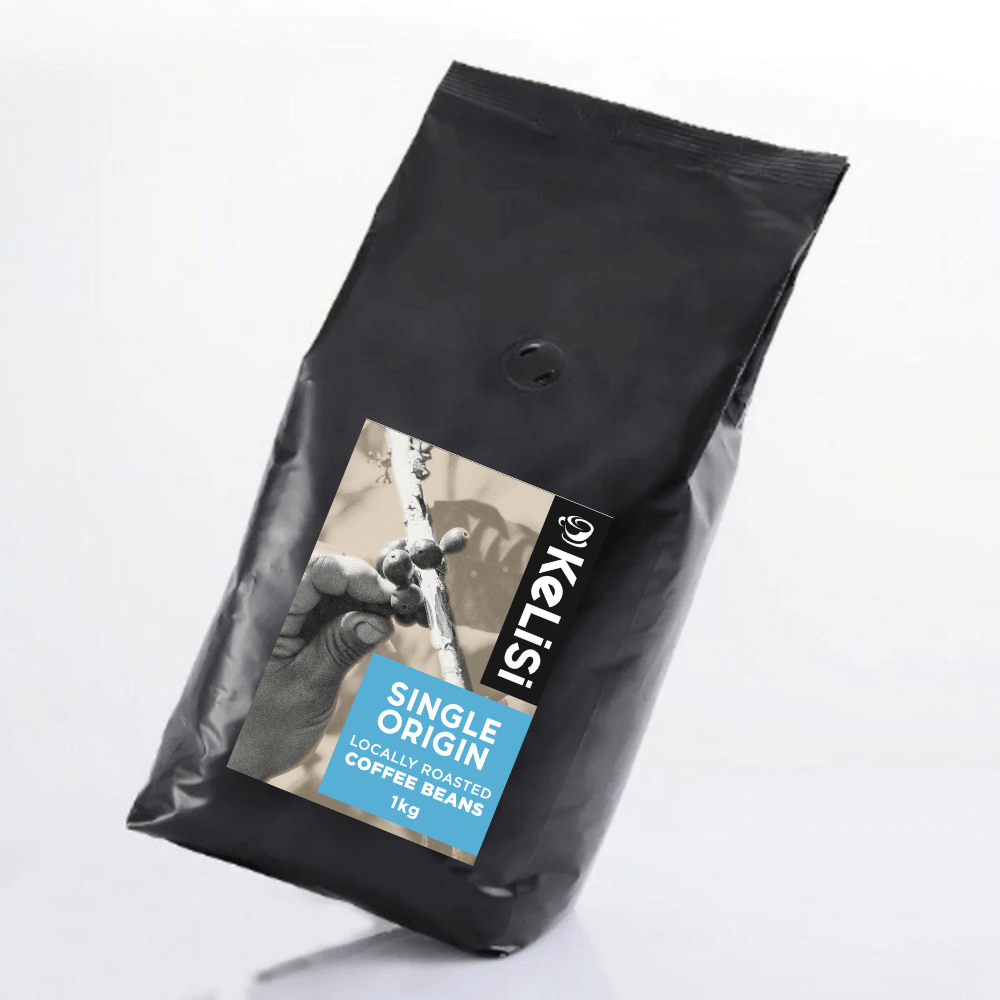 Kelisi 1kg Single Origin Beans: Discover the pure essence of coffee with our meticulously sourced beans. Elevate your brew to new heights. Order now for a distinct and unforgettable coffee experience!