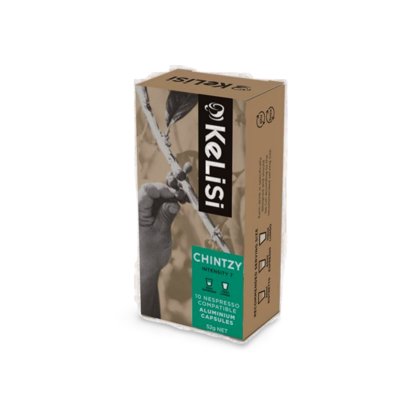 Kelisi Chintzy_Coffee wholesale aluminium nespresso coffee capsules 