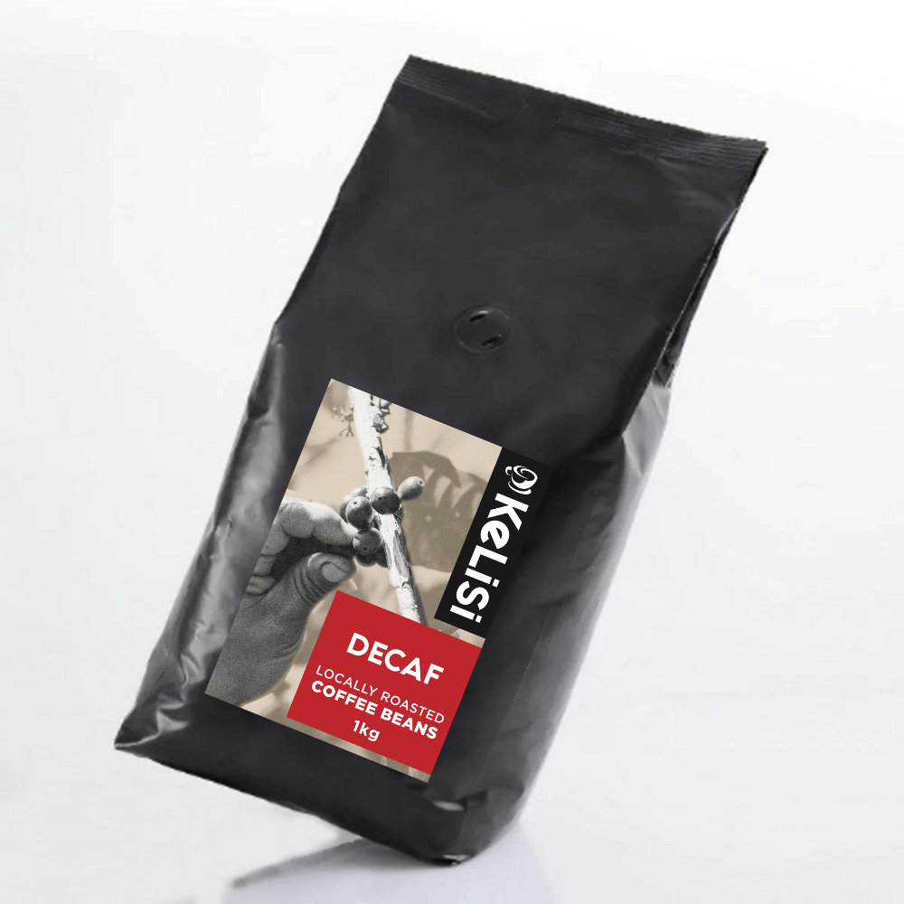 Kelisi 1kg Beans & Ground | Decaffeinated