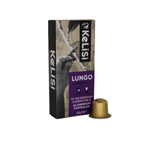 Kelisi carefully selected Arabica beans from South America and Africa in a coffee capsule
